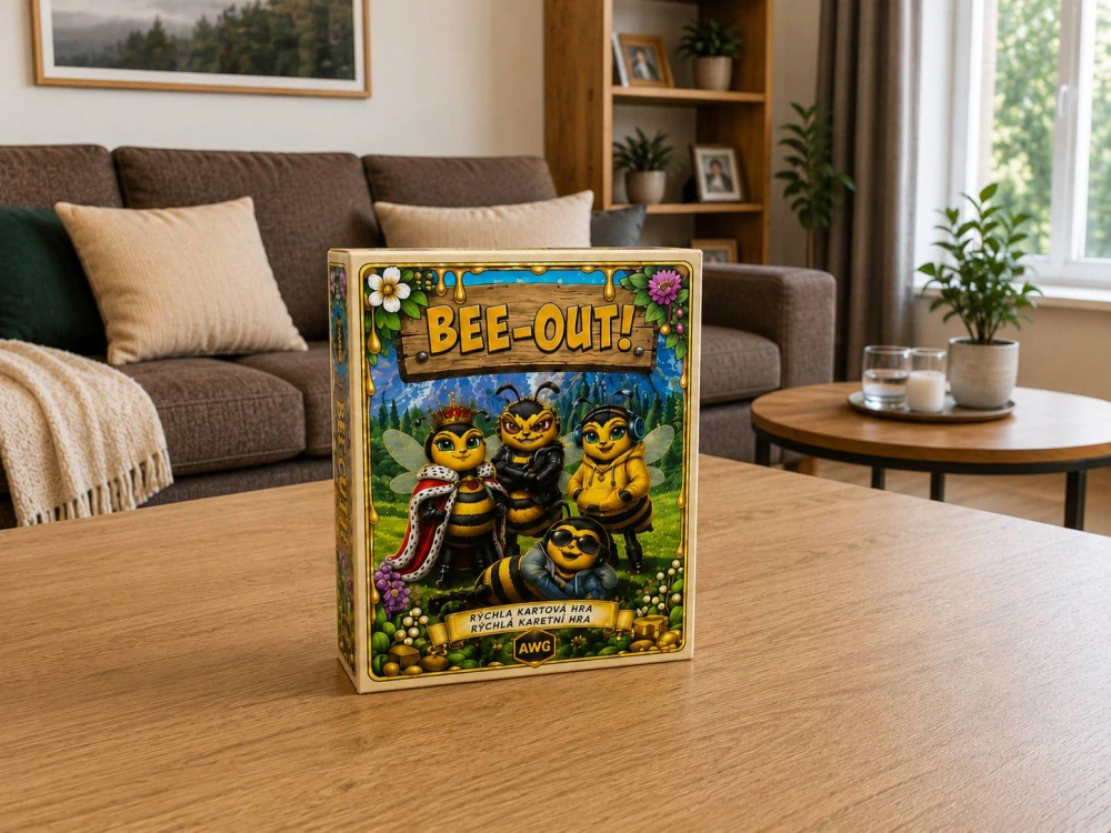 BEE-OUT! – Včelárska kartová hra pre celú rodinu