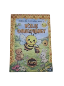 Včelie omaľovánky – zábava zo sveta včiel a medu