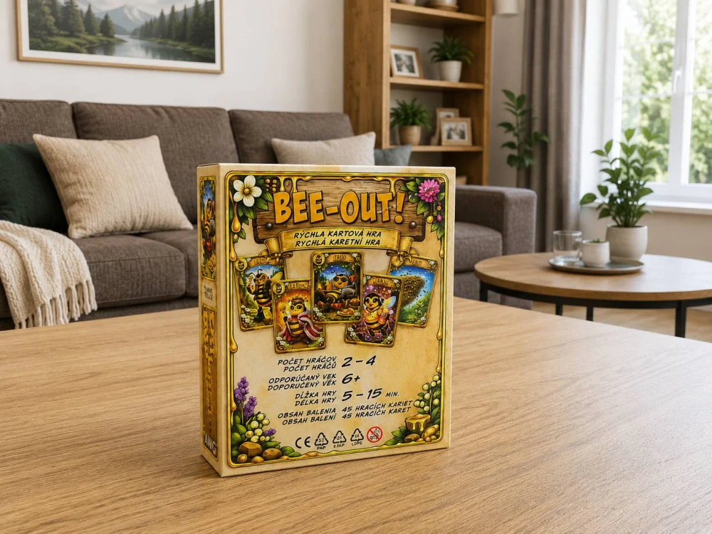 BEE-OUT! – Včelárska kartová hra pre celú rodinu