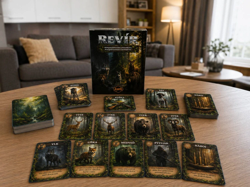 Revír – strategická kartová hra z prostredia lesa