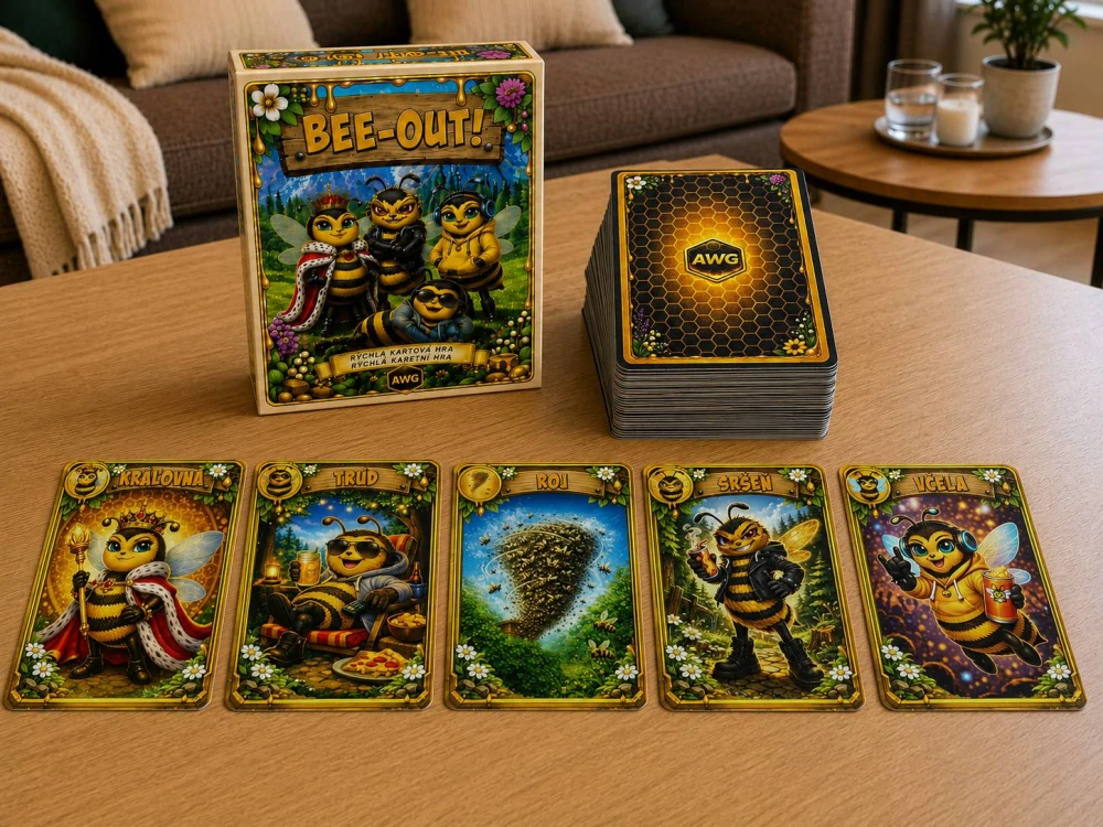 BEE-OUT! – Včelárska kartová hra pre celú rodinu