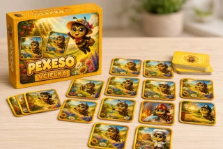 Pexeso Včielka – kartičkové pexeso veselá pamäťová hra zo sveta včiel